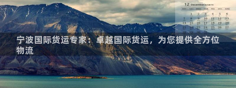 尊龙人生就是博官方官网：宁波国际货运专家：卓越国际货运，