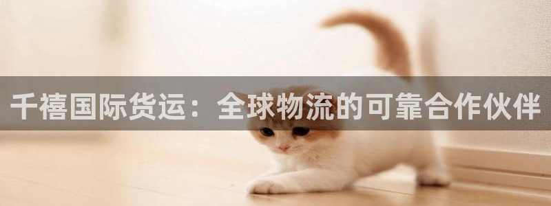 尊龙凯时有限公司：千禧国际货运：全球物流的可靠合作伙伴