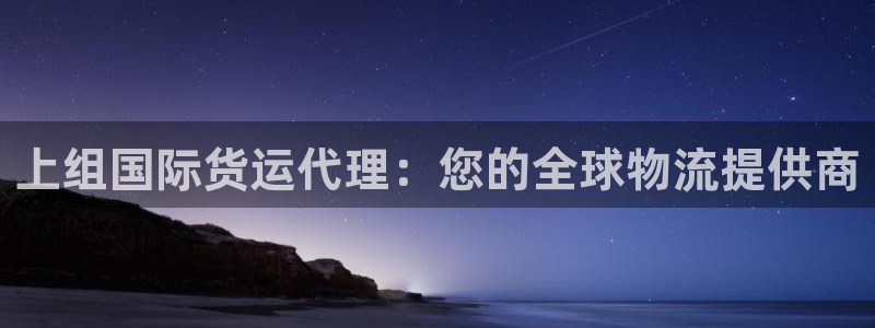 尊龙平台登录：上组国际货运代理：您的全球物流提供商